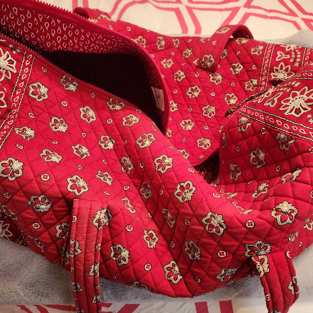 Large Vera Bradley Duffle Bag